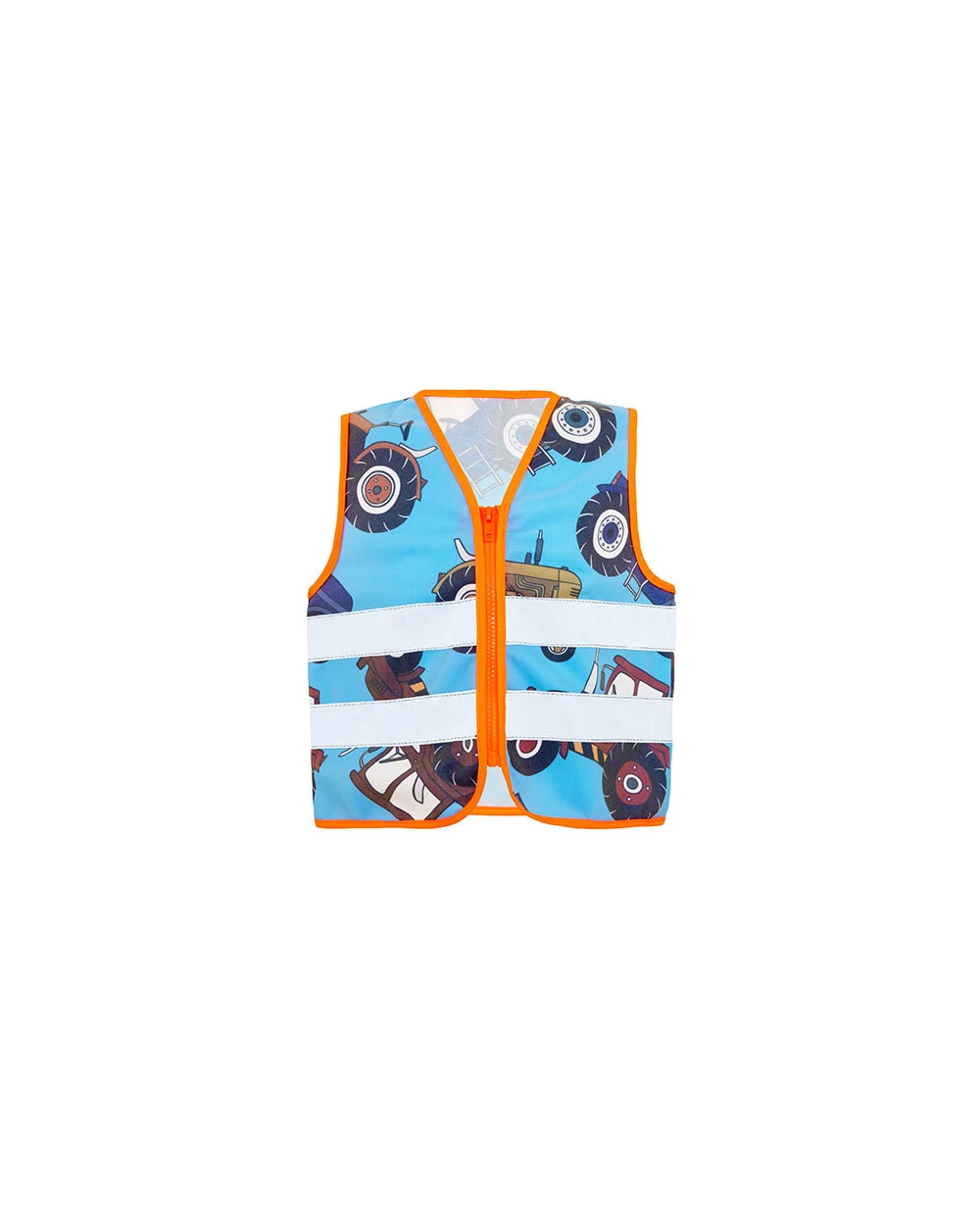 Fluo vestjes KORNTEX Children´s Safety Vest Action Working Heroes CO² Neutral voor bedrukking &amp; borduring