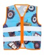 KORNTEX Children´s Safety Vest Action Working Heroes CO² Neutral Warnwesten personalisierbar