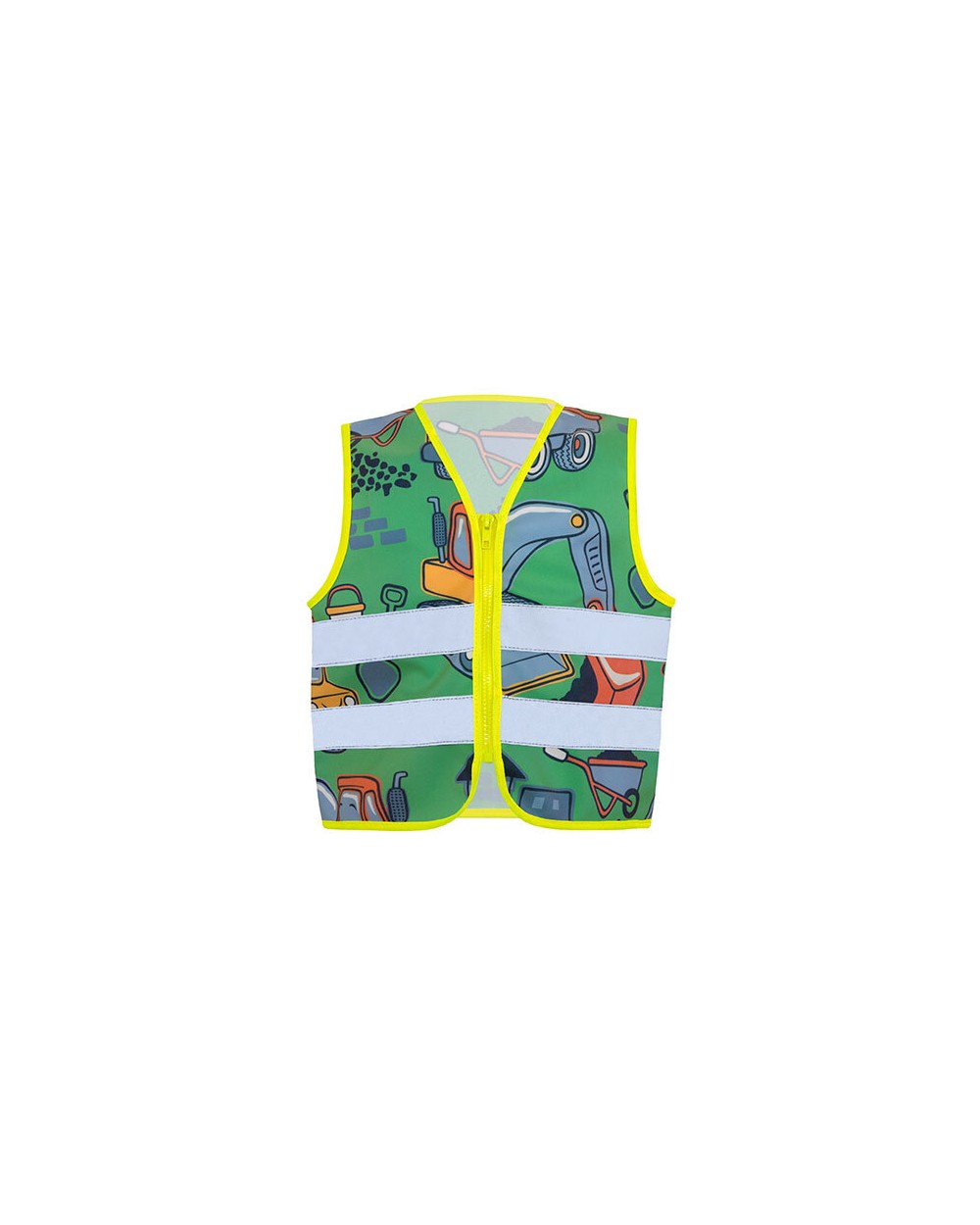 Fluo vestjes KORNTEX Children´s Safety Vest Action Working Heroes CO² Neutral voor bedrukking &amp; borduring