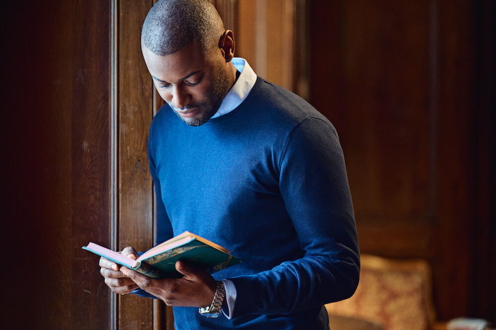 Truien JAMES-HARVEST Ashland U 
Gebreide Sweater Heren voor bedrukking &amp; borduring