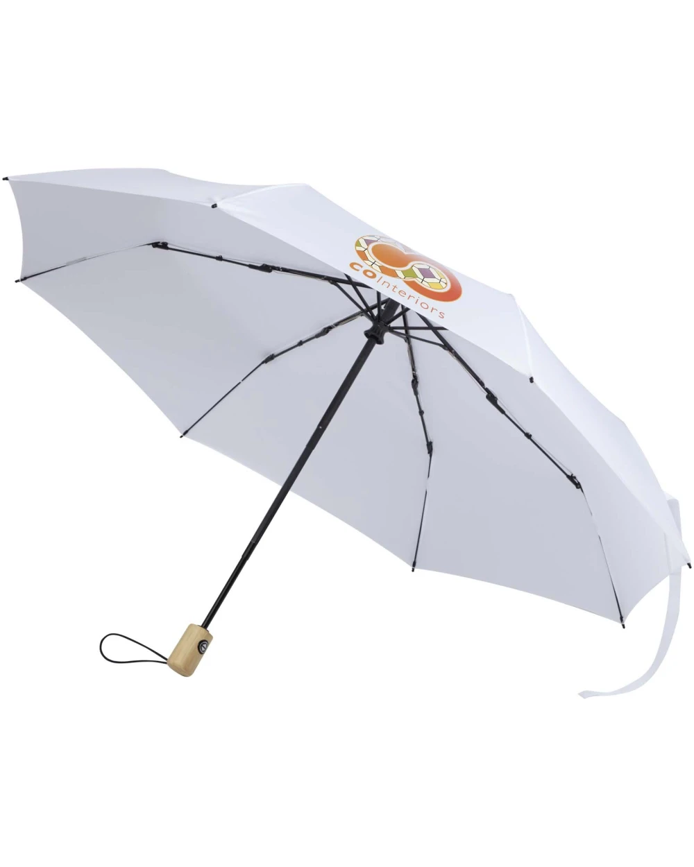 Paraplu's 4DO Renee 23” opvouwbare paraplu met automatische open- en sluitfunctie voor bedrukking &amp; borduring