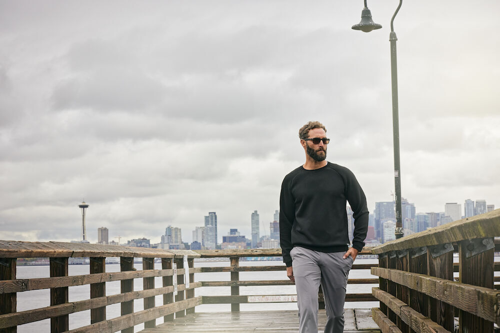 CUTTER & BUCK Pemberton Crewneck Men Sweatshirts personalisierbar