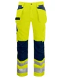 Pantalons personnalisable PROJOB 6531 PANTALON POLYCOTON PRIO EN ISO 20471 CLASSE 2