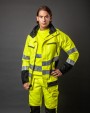 Broeken PROJOB 6531 SIGNALISATIEBROEK MET KNIEZAKKEN EN SPIJKERZAKKEN EN ISO 20471 KLASSE 2 voor bedrukking &amp; borduring
