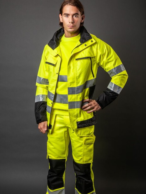 Pantalons à personnaliser PROJOB 6531 PANTALON POLYCOTON PRIO EN ISO 20471 CLASSE 2 