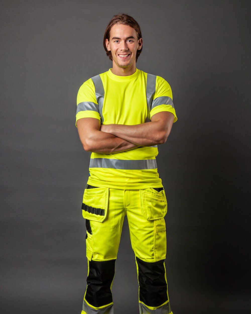 Pantalons personnalisable PROJOB 6531 PANTALON POLYCOTON PRIO EN ISO 20471 CLASSE 2