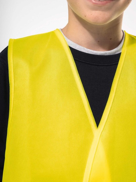 Gilets de sécurité à personnaliser WK. DESIGNED TO WORK Gilet de visibilité enfant 