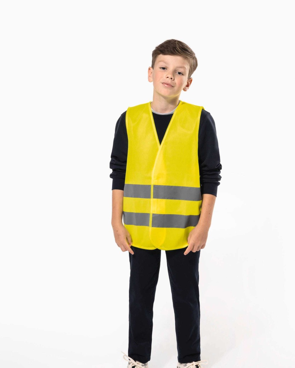 Fluo vestjes WK. DESIGNED TO WORK Veiligheidshesje voor kinderen voor bedrukking &amp; borduring