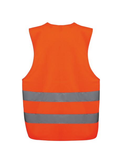 WK. DESIGNED TO WORK Gilet de visibilité enfant /api/colors/90c20369-d143-4c05-8572-a2b0711d7da2 personnalisable