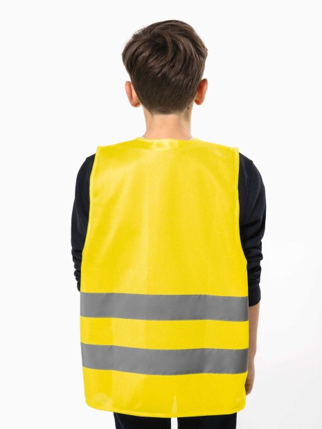 Gilets de sécurité à personnaliser WK. DESIGNED TO WORK Gilet de visibilité enfant 
