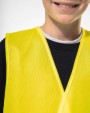 WK. DESIGNED TO WORK Warnweste für Kinder Warnwesten personalisierbar
