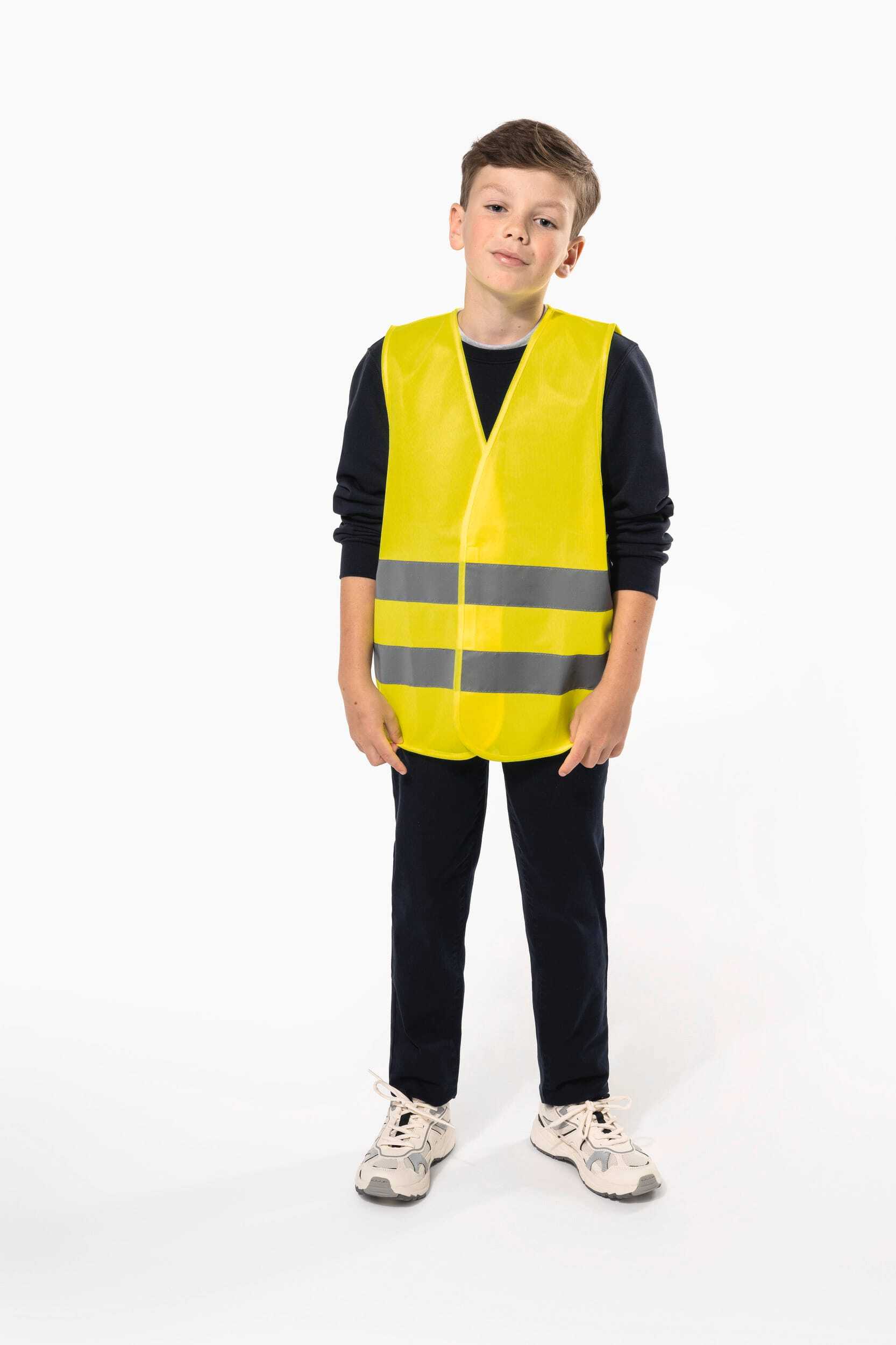 Gilets de sécurité personnalisable WK. DESIGNED TO WORK Gilet de visibilité enfant