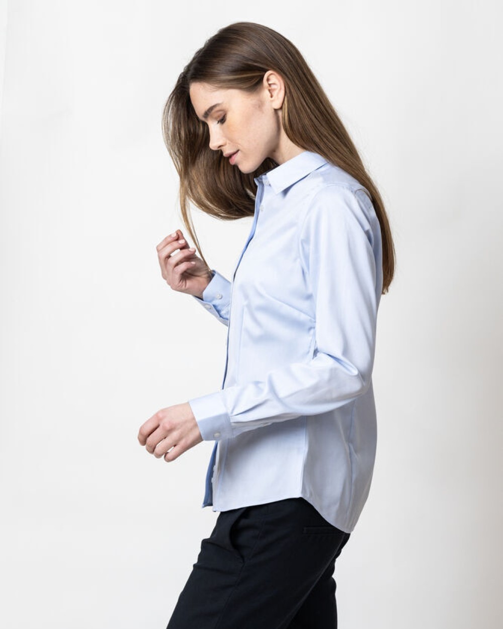 Hemden J. HARVEST & FROST GB01 Twill Hemd Dames voor bedrukking &amp; borduring