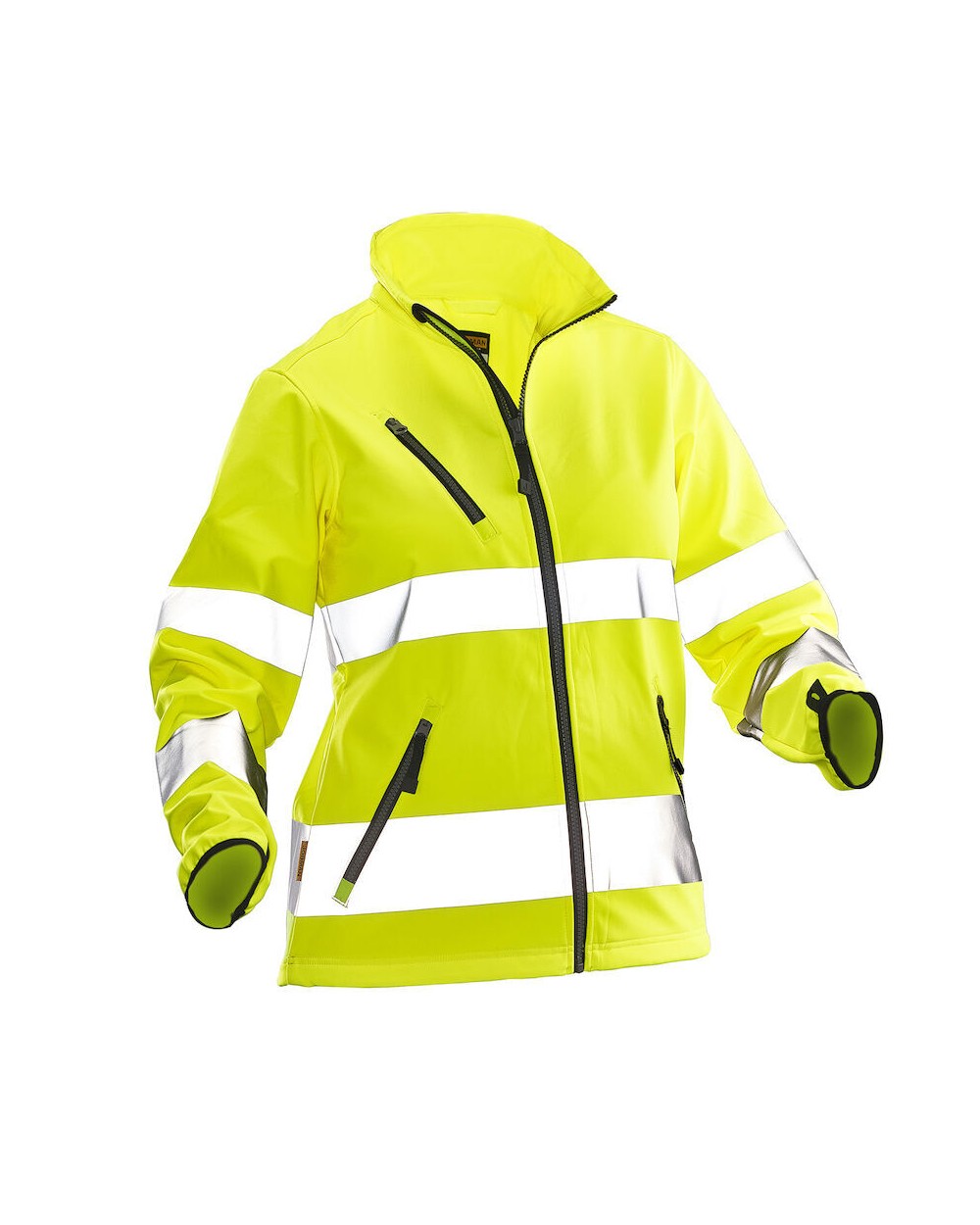Softshells personnalisable JOBMAN 1210 Veste softshell Hi-Vis pour femmes