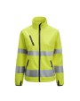 JOBMAN 1210 Hi-Vis Damen Softshelljacke Softshells personalisierbar