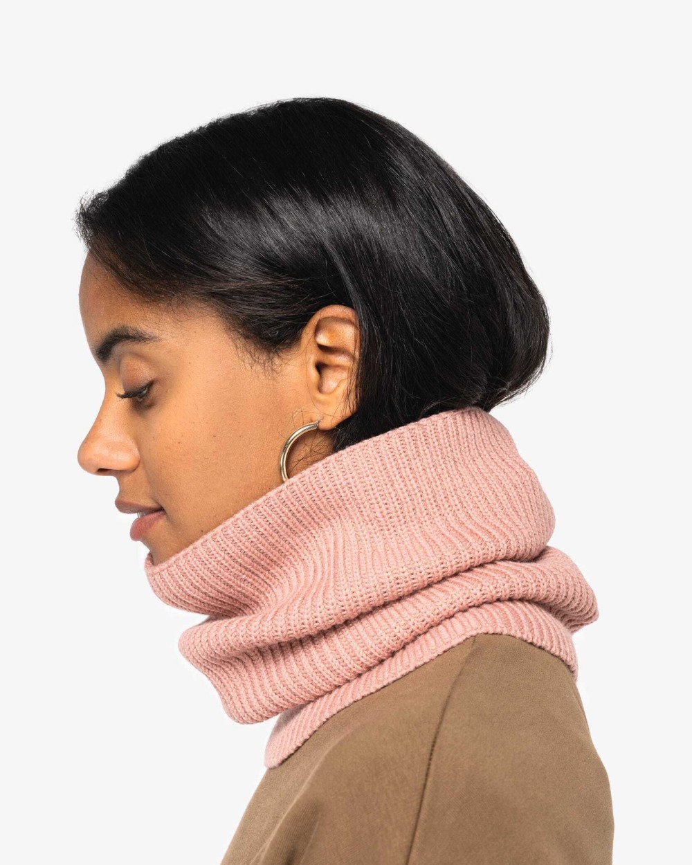 Écharpes personnalisable NATIVE SPIRIT Tour de cou écoresponsable en laine mérinos unisexe