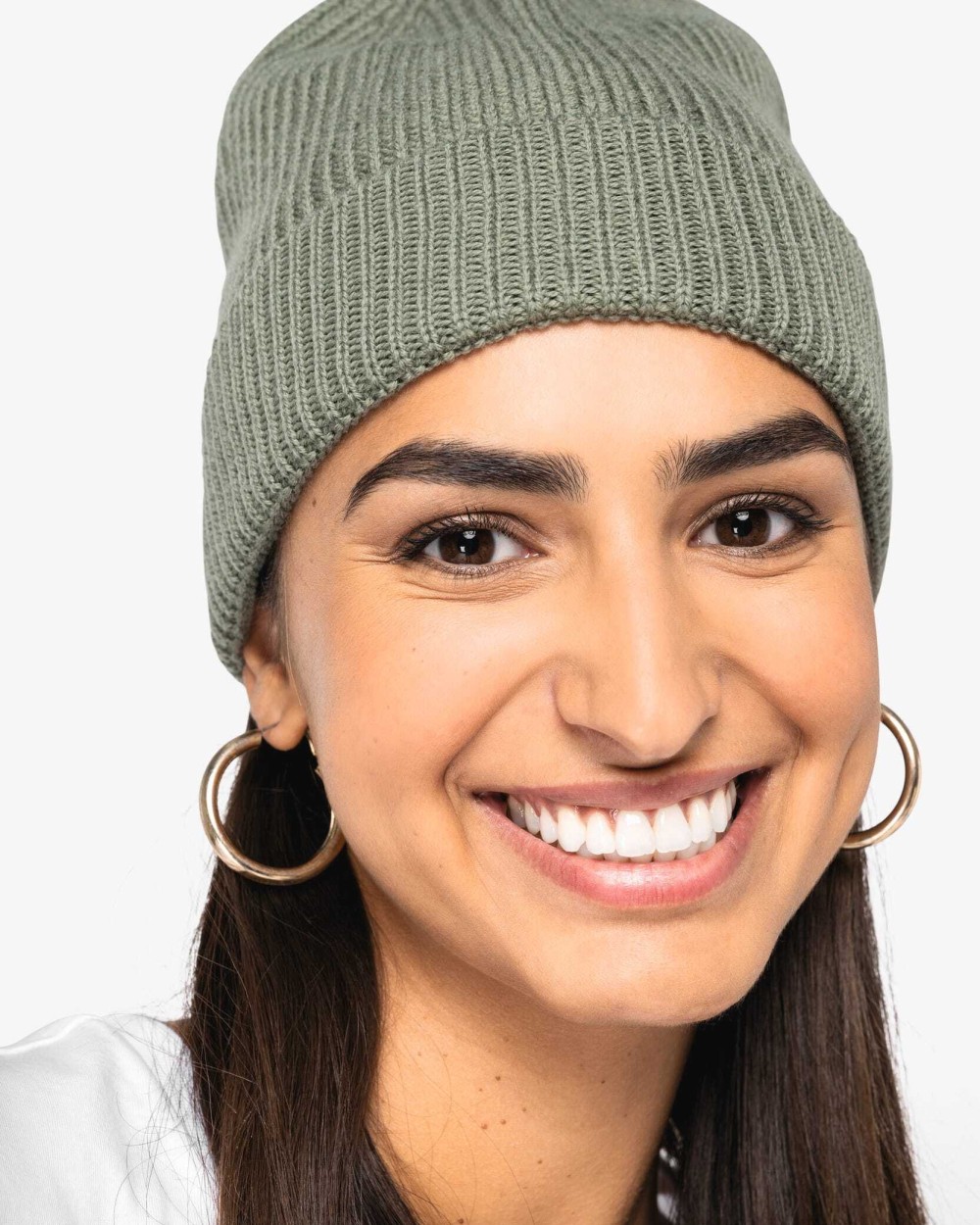 Bonnets personnalisable NATIVE SPIRIT Bonnet écoresponsable en laine mérinos unisexe