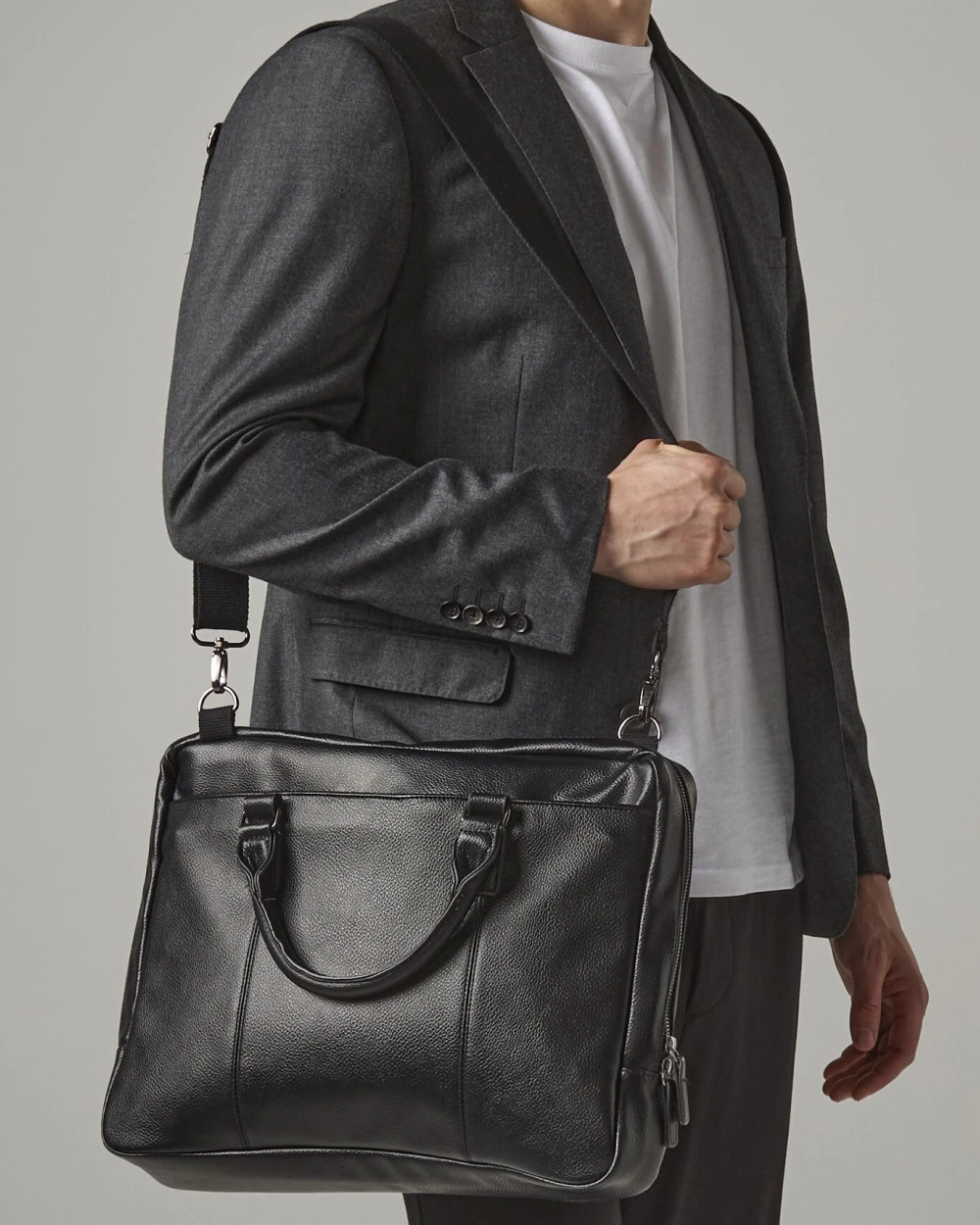 Tassen & Zakken QUADRA NUHIDE® SLIMLINE LAPTOP BRIEF voor bedrukking &amp; borduring