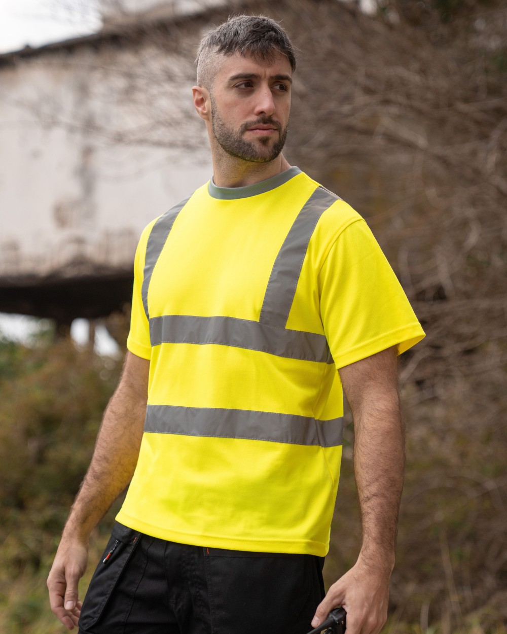 KORNTEX HI-VIS POLYCOTTON T-SHIRT "BARCELONA" T-Shirts personalisierbar