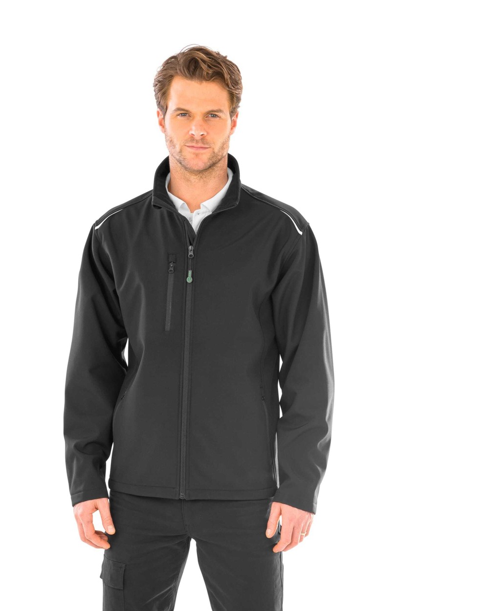 RESULT Recycelte Softshell-Jacke Softshells personalisierbar