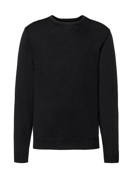 RUSSELL Men's Crew Neck Knitted Pullover /api/colors/b9fdad4a-5e94-45cb-8c03-c08b349b28c3 personnalisable