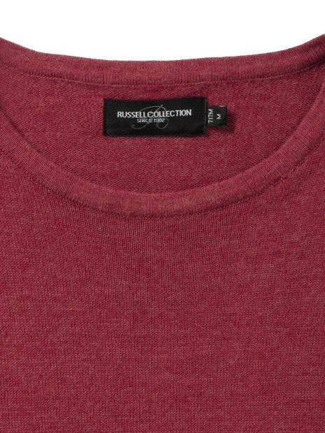 Pulls à personnaliser RUSSELL Men's Crew Neck Knitted Pullover 