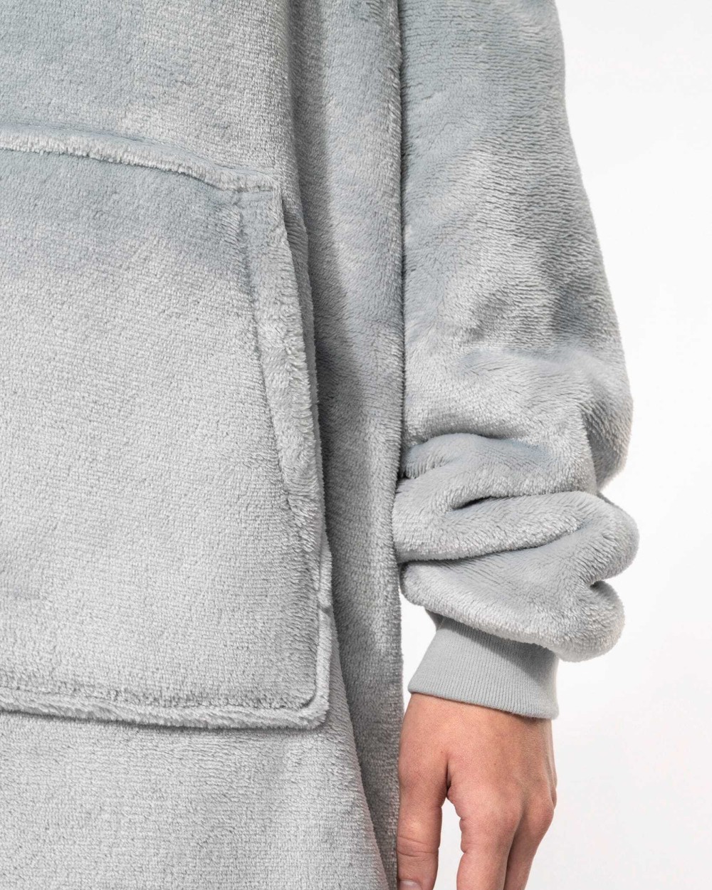 Fleecedekens KARIBAN Poncho  plaid voor bedrukking &amp; borduring