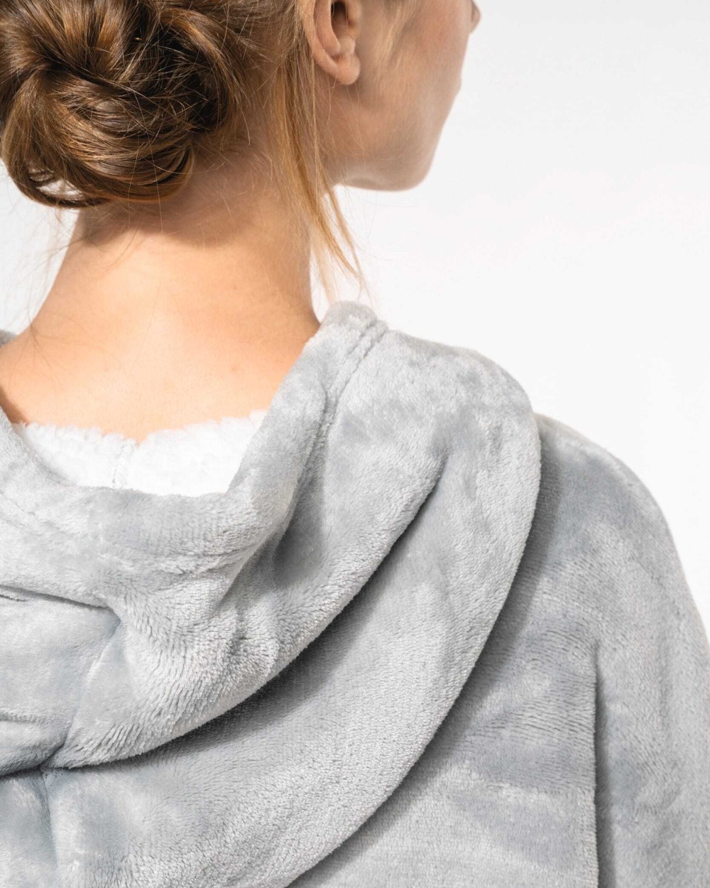 Fleecedekens KARIBAN Poncho  plaid voor bedrukking &amp; borduring