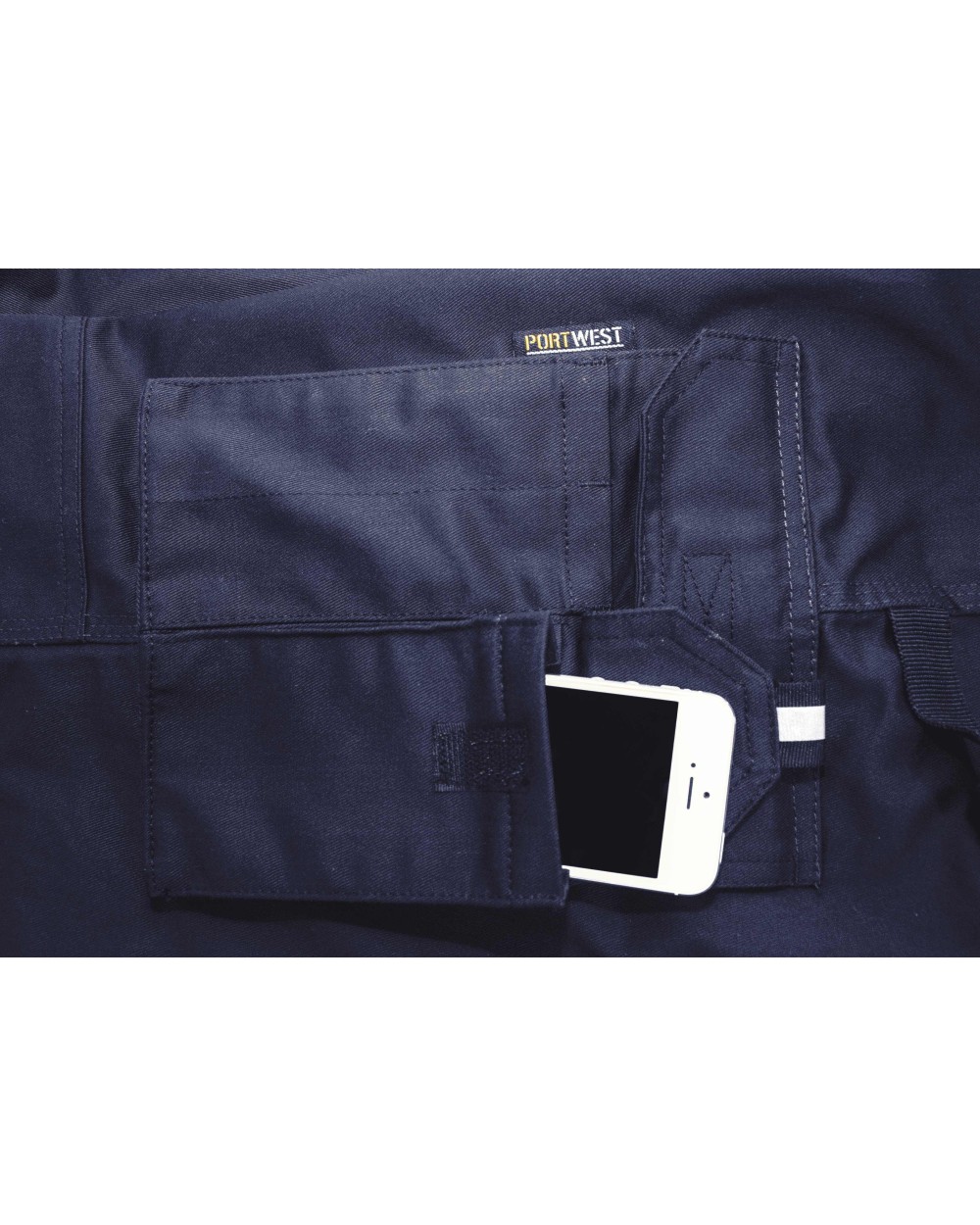 Pantalons personnalisable PORTWEST Pantalon à poches révolver ardoise (KS15) regular fit