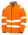RESULT Recycelte Softshell-Sicherheitsjacke Jacken personalisierbar