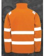 Vestes personnalisable RESULT Veste softshell de sécurité recyclée