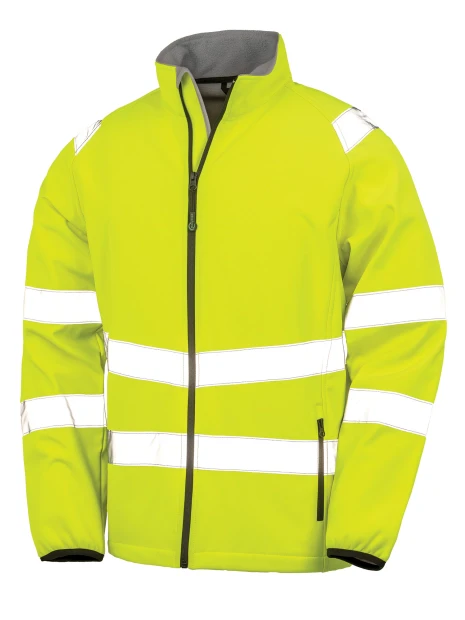 RESULT Veste softshell de sécurité recyclée /api/colors/e5315b4f-9aed-482d-99bf-360238f2bb1e personnalisable