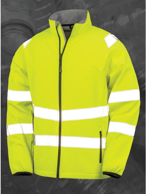 RESULT Veste softshell de sécurité recyclée /api/colors/e5315b4f-9aed-482d-99bf-360238f2bb1e personnalisable