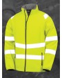 RESULT Recycelte Softshell-Sicherheitsjacke Jacken personalisierbar