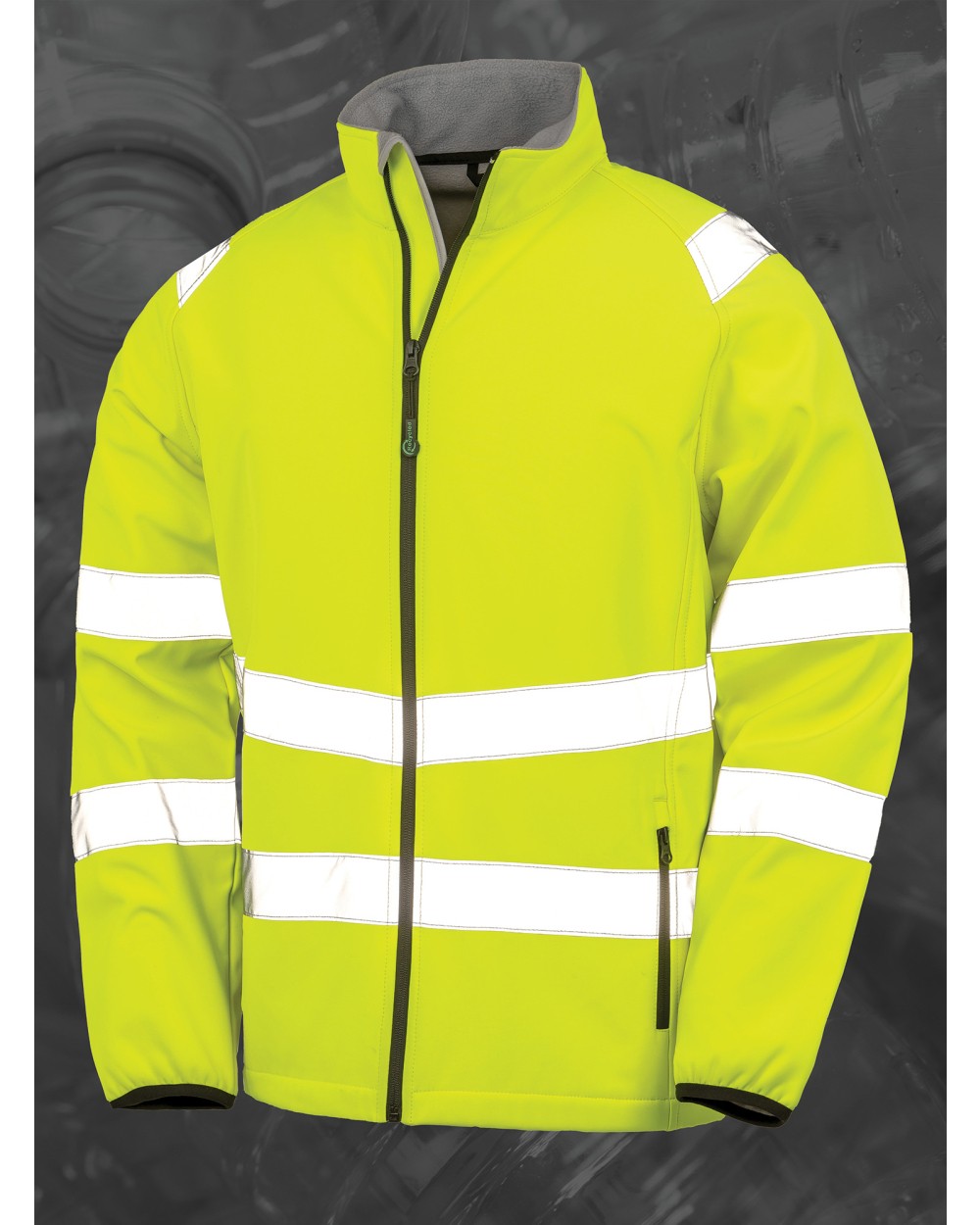 Vestes personnalisable RESULT Veste softshell de sécurité recyclée