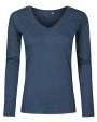 T-Shirts personnalisable PROMODORO Women´s V-Neck T-Shirt Longsleeve
