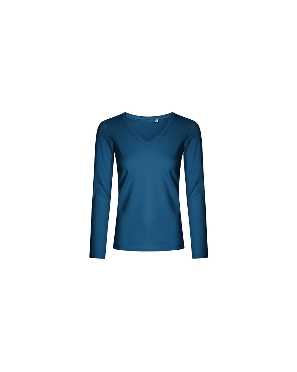 PROMODORO Women´s V-Neck T-Shirt Longsleeve T-Shirts personalisierbar