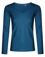 T-Shirts personnalisable PROMODORO Women´s V-Neck T-Shirt Longsleeve