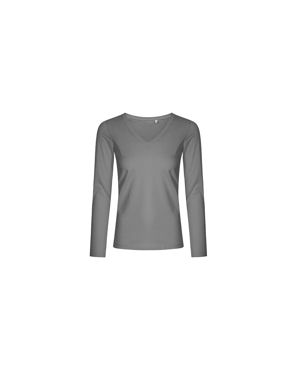 PROMODORO Women´s V-Neck T-Shirt Longsleeve T-Shirts personalisierbar
