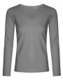 T-Shirts personnalisable PROMODORO Women´s V-Neck T-Shirt Longsleeve
