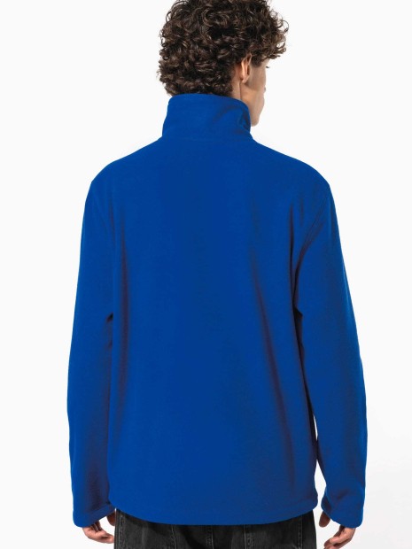 Laines polaires à personnaliser KARIBAN Enzo > Micropolaire col zippé homme 