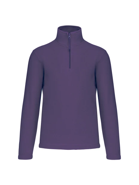 KARIBAN Enzo > Micropolaire col zippé homme /api/colors/f28ecd26-255e-4b18-a29c-08c2af1111d3 personnalisable