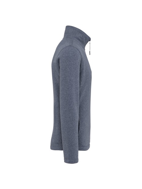 KARIBAN Enzo > Micropolaire col zippé homme /api/colors/34645e9b-b8a1-441f-b38c-4c2ad38c98a3 personnalisable