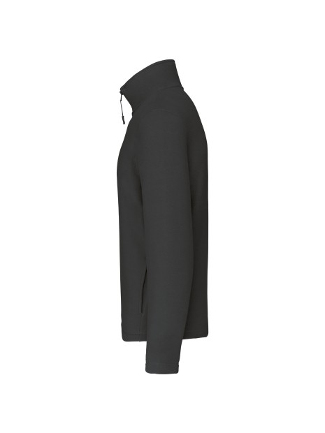 KARIBAN Enzo > Micropolaire col zippé homme /api/colors/3664e9be-231a-44a8-bacd-707b001b474c personnalisable