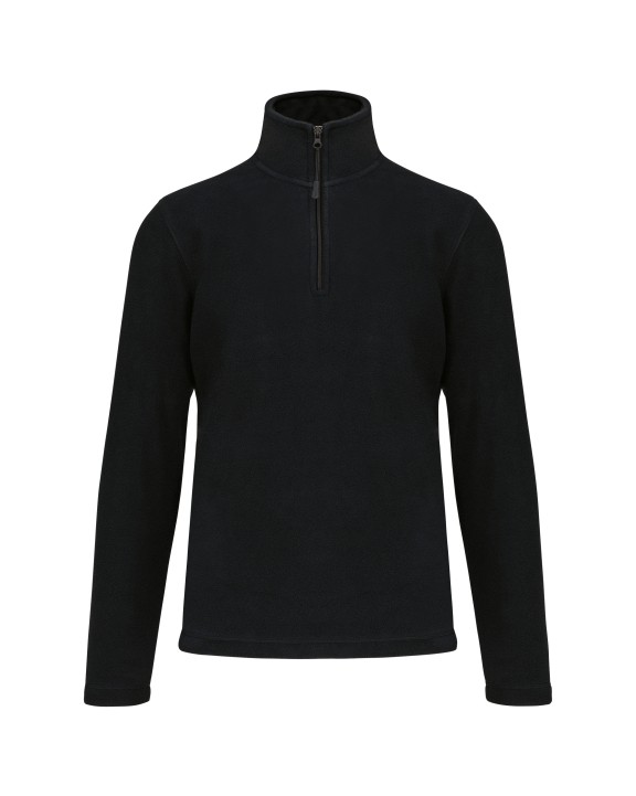 Laines polaires personnalisable KARIBAN Enzo > Micropolaire col zippé homme