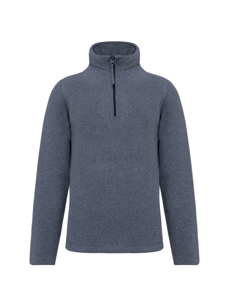 KARIBAN Enzo > Micropolaire col zippé homme /api/colors/34645e9b-b8a1-441f-b38c-4c2ad38c98a3 personnalisable