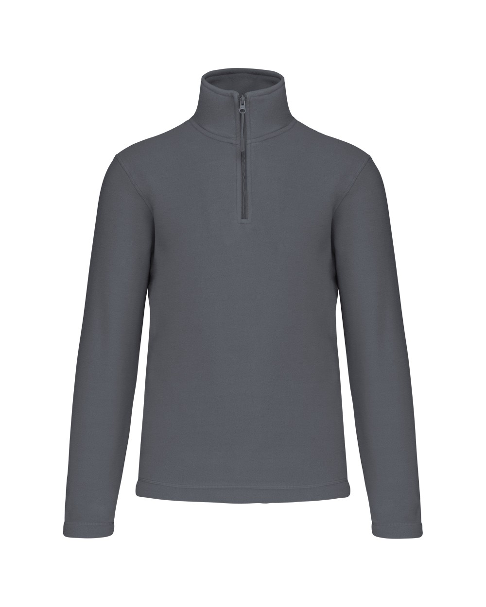 Laines polaires personnalisable KARIBAN Enzo > Micropolaire col zippé homme