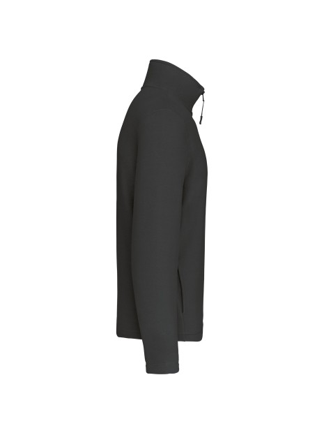 KARIBAN Enzo > Micropolaire col zippé homme /api/colors/3664e9be-231a-44a8-bacd-707b001b474c personnalisable