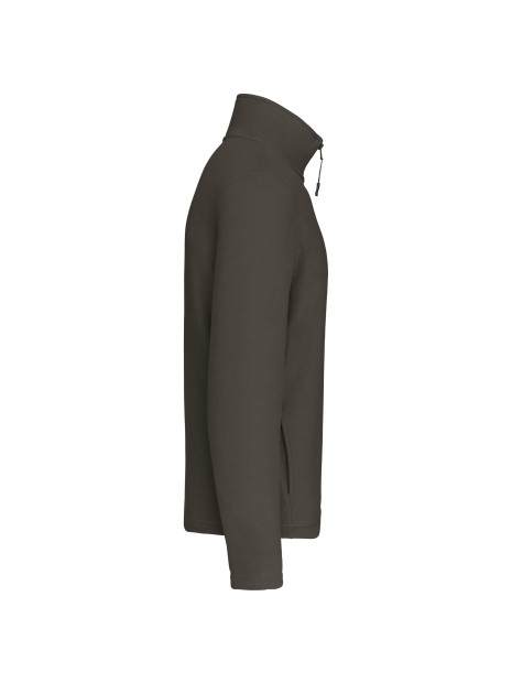 KARIBAN Enzo > Micropolaire col zippé homme /api/colors/47645206-5e4b-4848-a6c5-1432407172b1 personnalisable