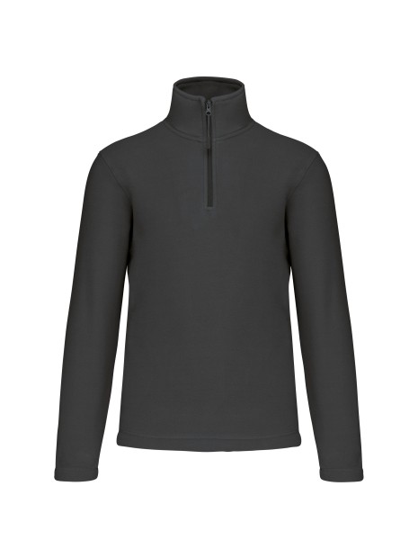 KARIBAN Enzo > Micropolaire col zippé homme /api/colors/3664e9be-231a-44a8-bacd-707b001b474c personnalisable